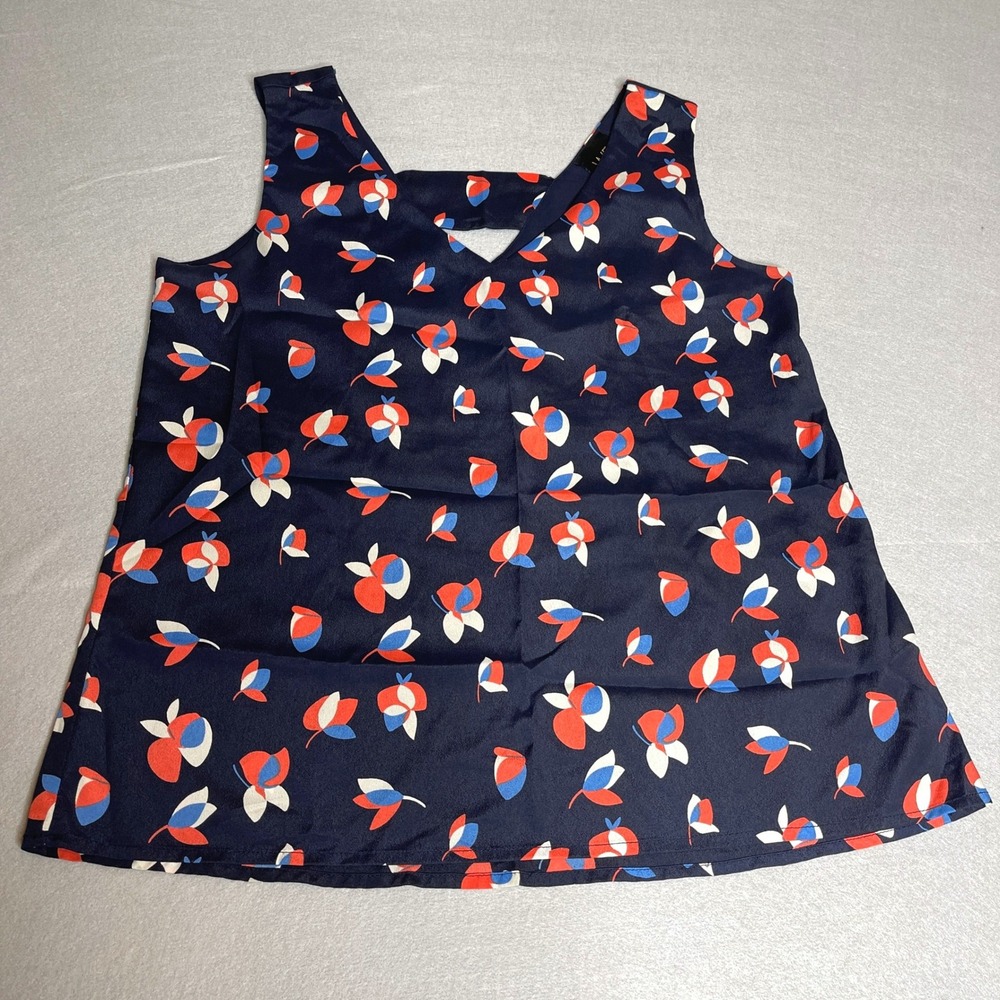 Anthropologie W5 Cottagecore‎ Floral Sleeveless Blouse